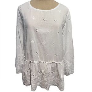 Valentina Naldi Eyelet Top